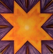 "North Star" 24"x24" acrylic on canvas