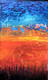 Porcupine Sunset 36"x48" acrylic & enamel on panel