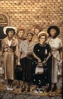 The Church Ladies oil on panel 18"x24"