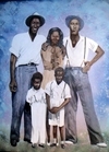 "The Millers" 40"x48" acrylic and enamel on canvas