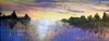The River Mouth 18"x36" acrylic and enamel on canvas